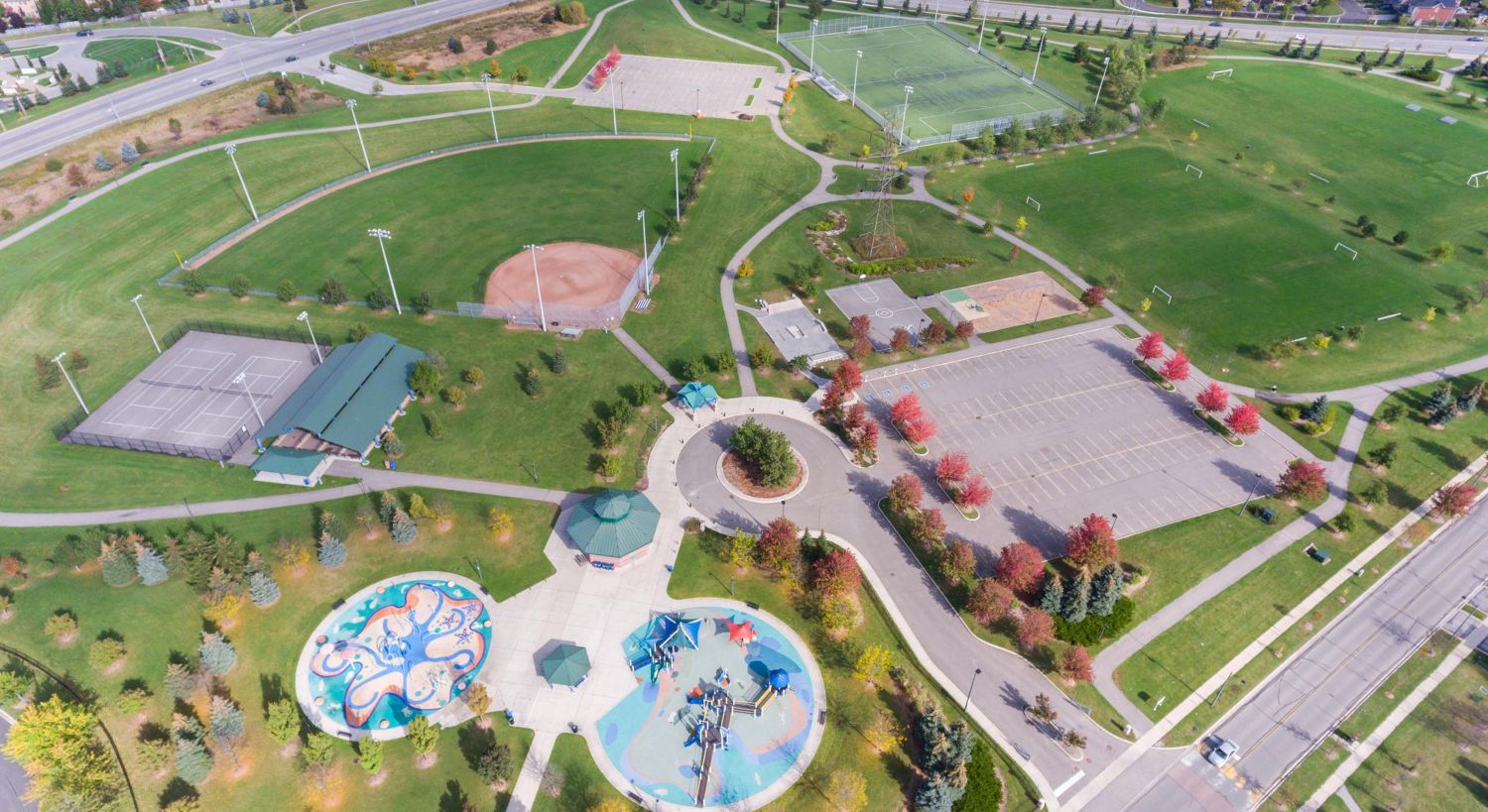 Parks and sports fields near Bridgelands